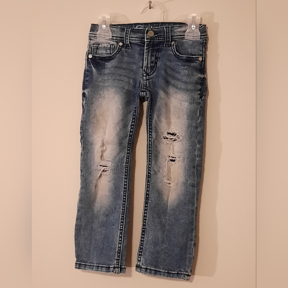 Wonder Nation Boy's Distressed Jeans size: 5
